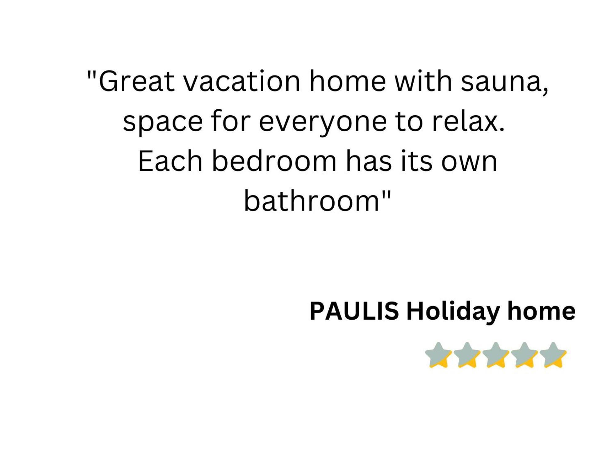 Paulis Cozy 4-Bedroom Vacation Home - With 4 Bathrooms Sun Terrace & Sauna, Nice To Hike & Bike, To Chil & Meet Büllingen Exterior foto